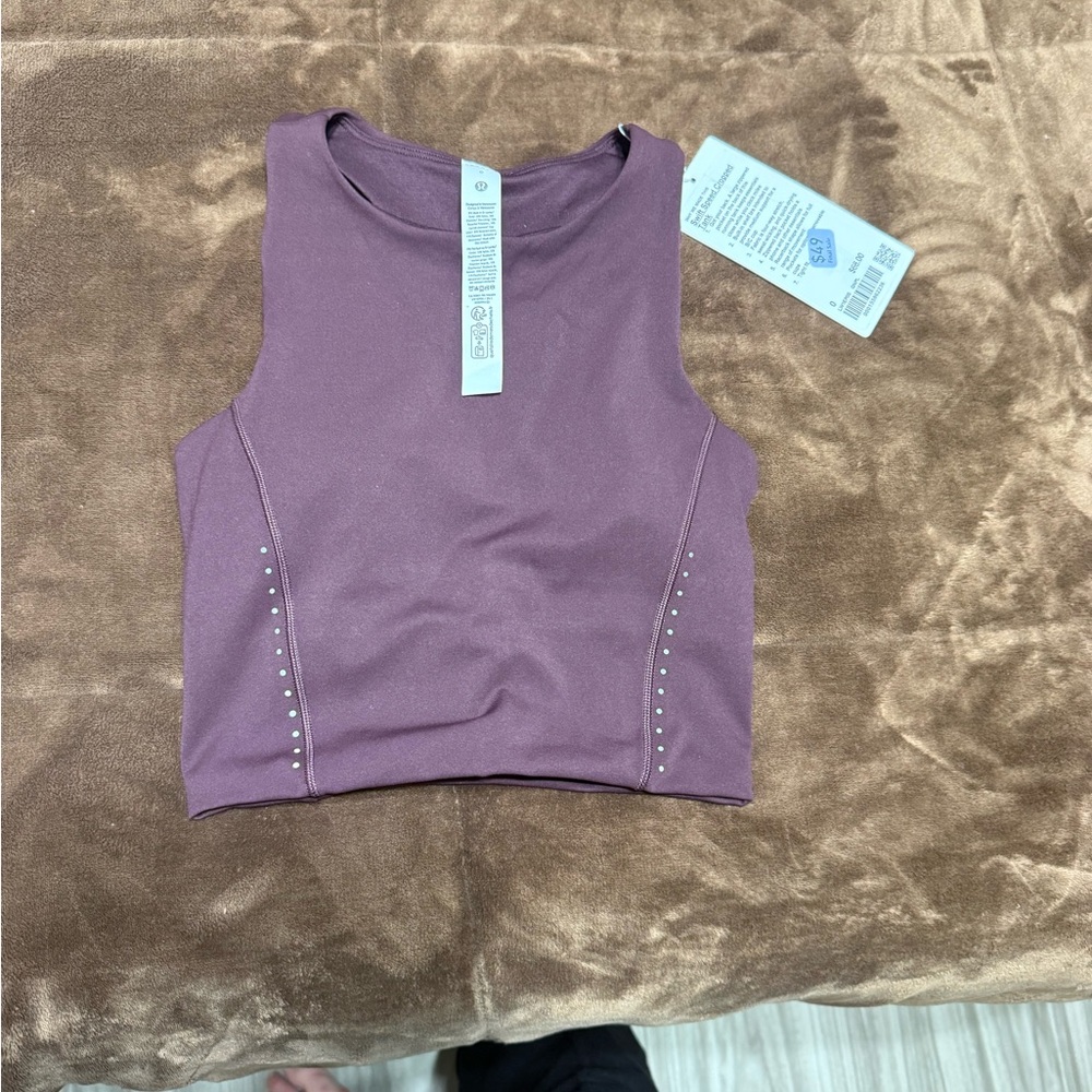 lululemon athletica Purple Tank Top
